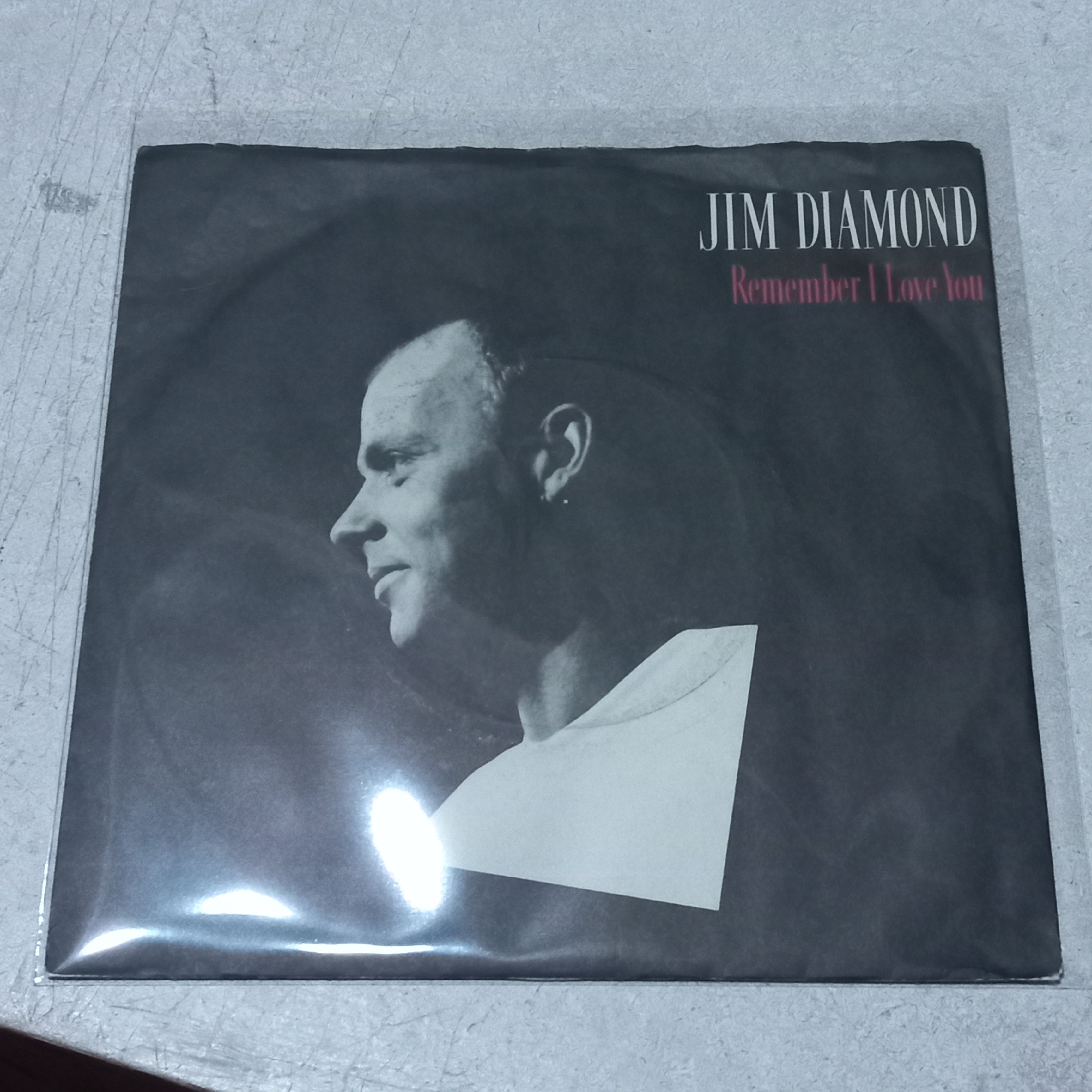 JIM DIAMOND REMEMBER I LOVE YOU Simple VG+