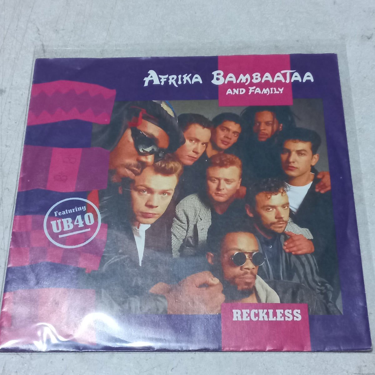 AFRIKA BAMBAATA RECKLESS Simple VG+