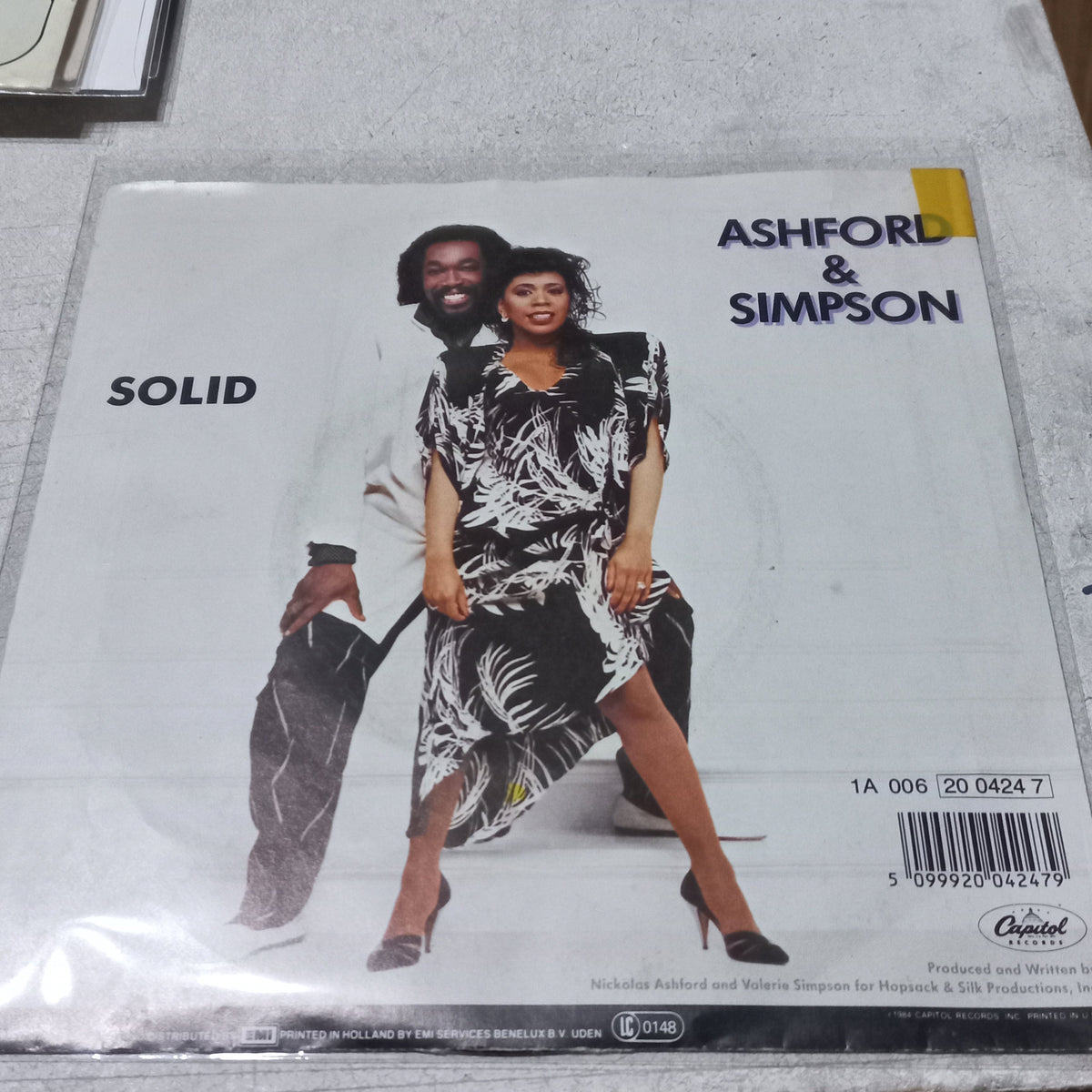 Ashford & Simpson - Solid (7'') Simple VG+