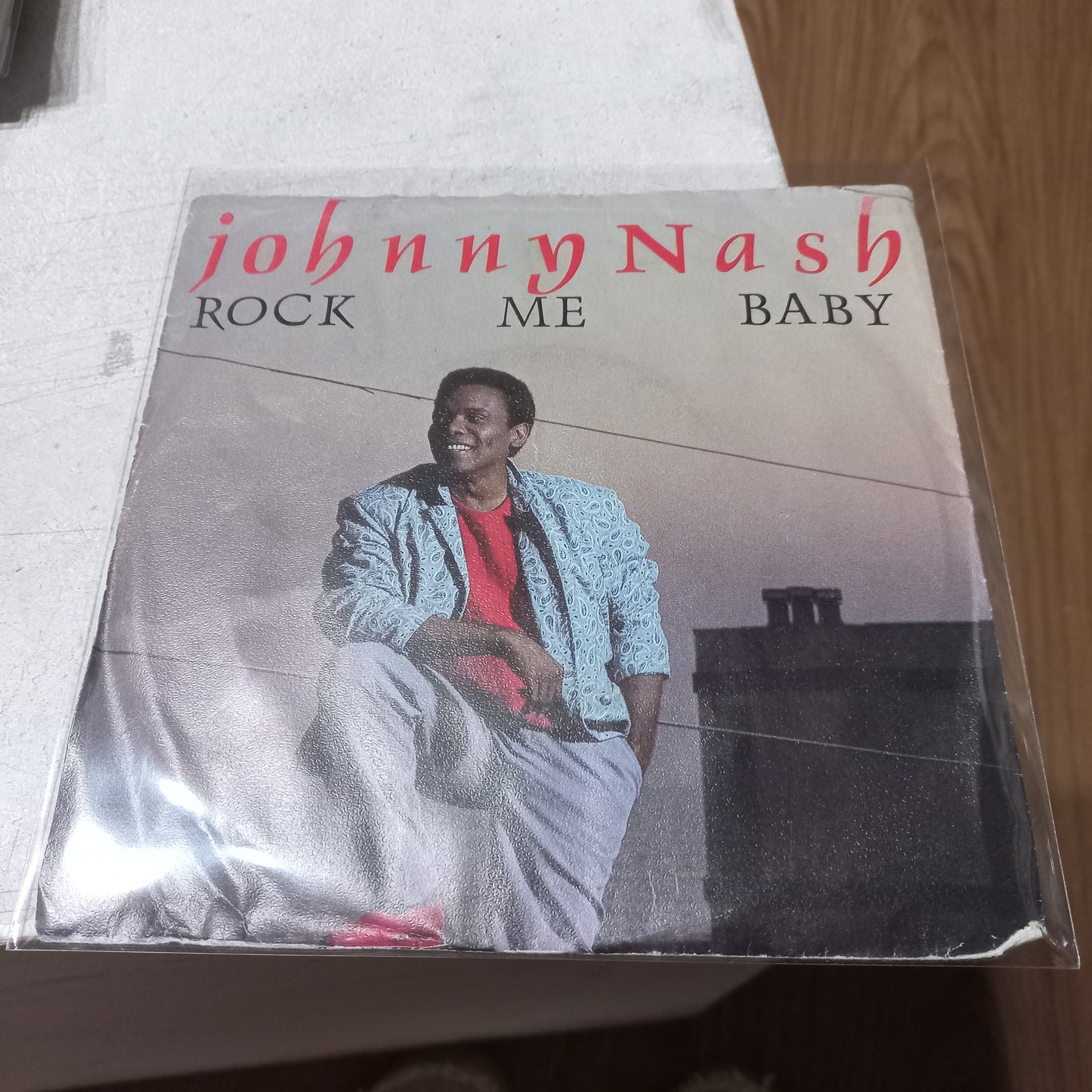 Johnny Nash Rock me Babe (7'') Simple VG+