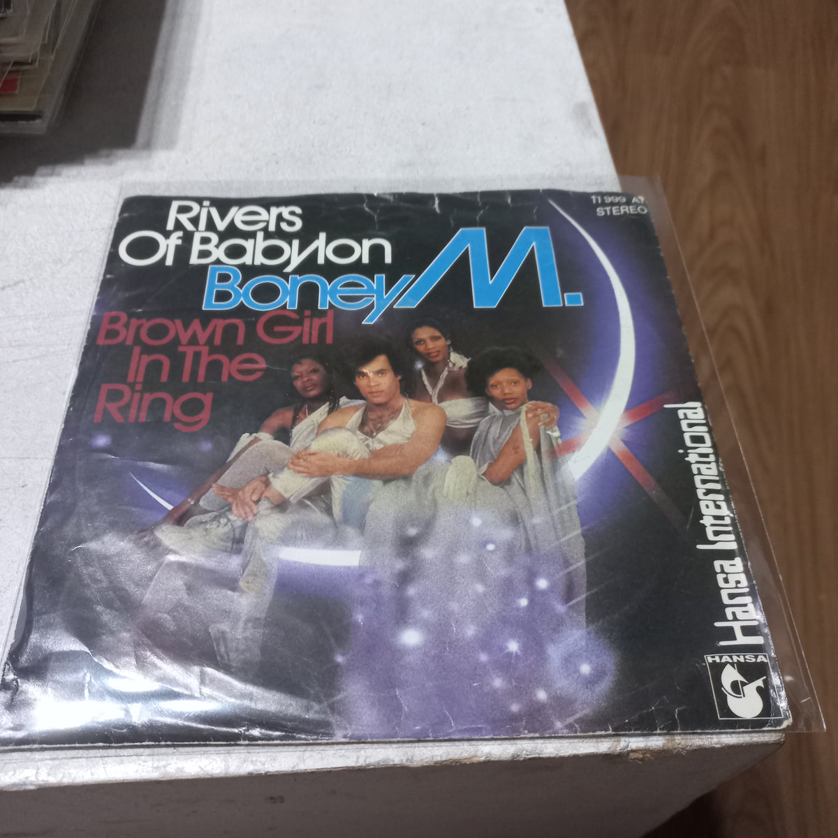BONEY M RIVERS OF BABYLON Simple VG+