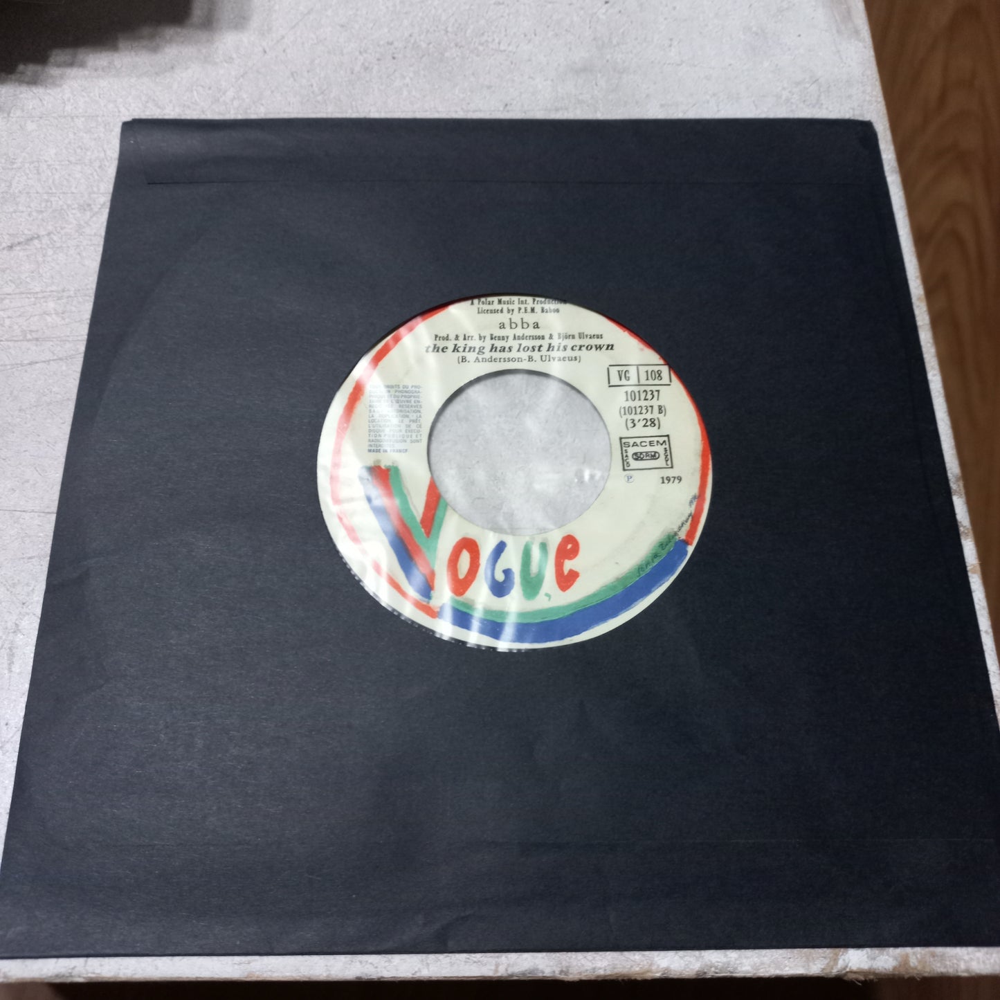 Abba Money Money Money (7'') Simple VG+