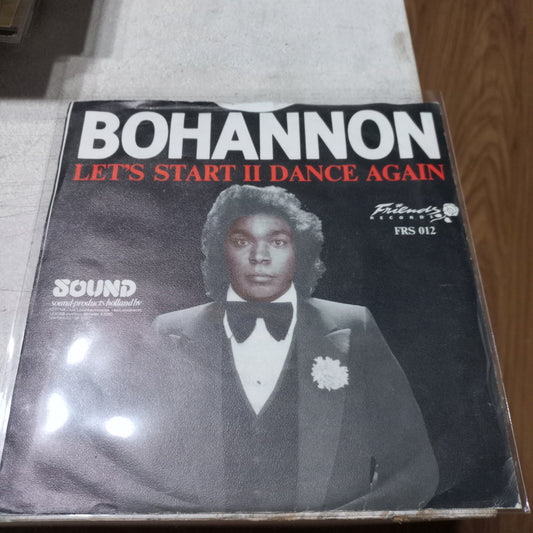 HAMILTON BOHANNON LETS START DANCE AGAIN Simple VG+
