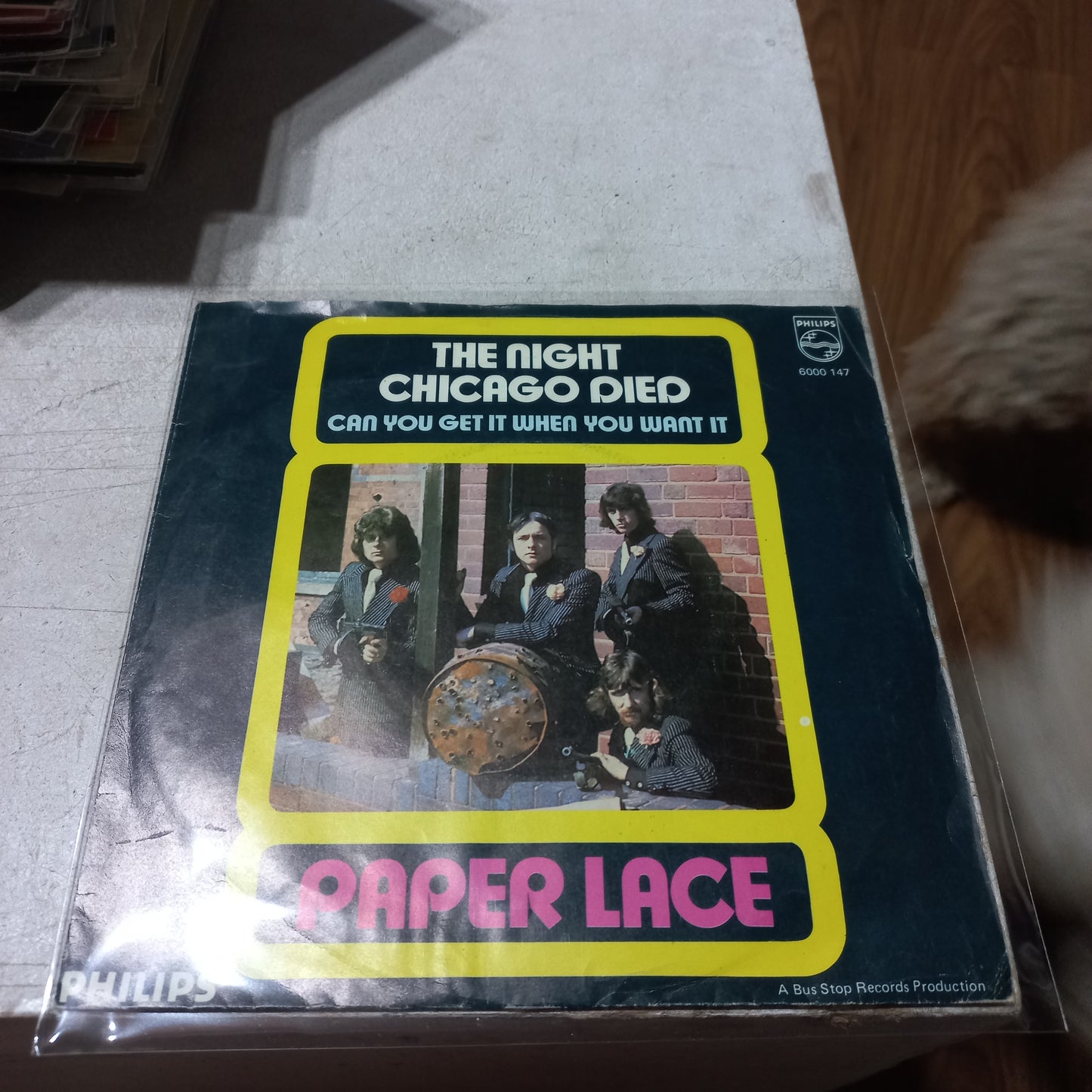 PAPER LACE THE NIGHT CHICAGO DIED Simple VG+