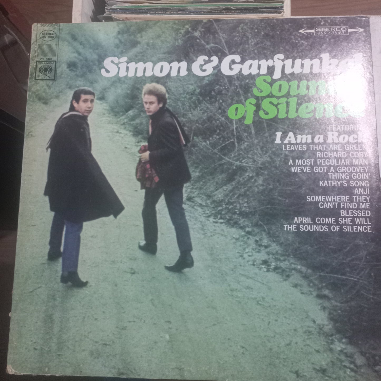 Simon and Garfunkel Sounds of Silence LP De Epoca VG+ A NM