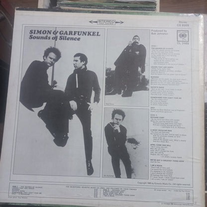 Simon and Garfunkel Sounds of Silence LP De Epoca VG+ A NM
