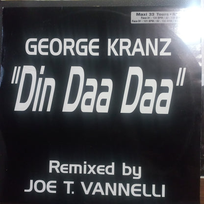 GEORGE KRANZ DIN DAA DAA MAXI 12" SECOND HAND VG+ O NM