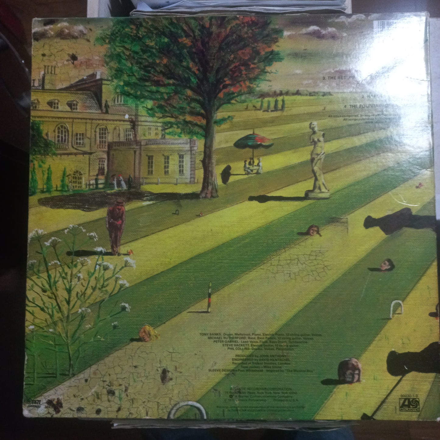 Genesis Nursery Crime LP De Epoca VG+ A NM