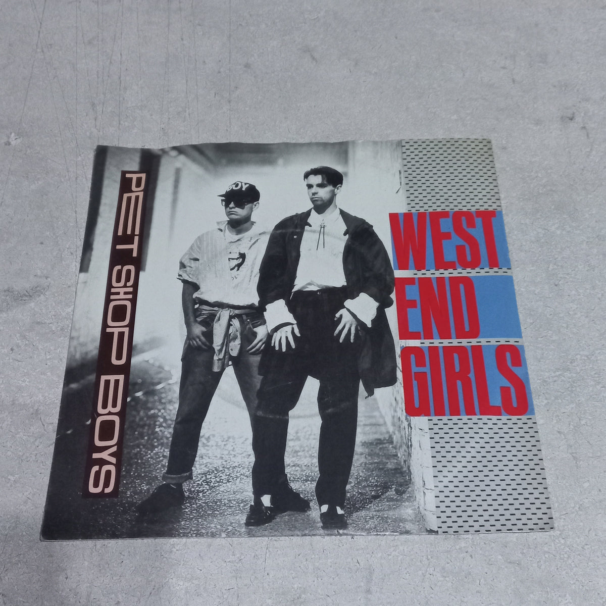 Pet Shop Boys - West End Girls (7'') Simple VG+