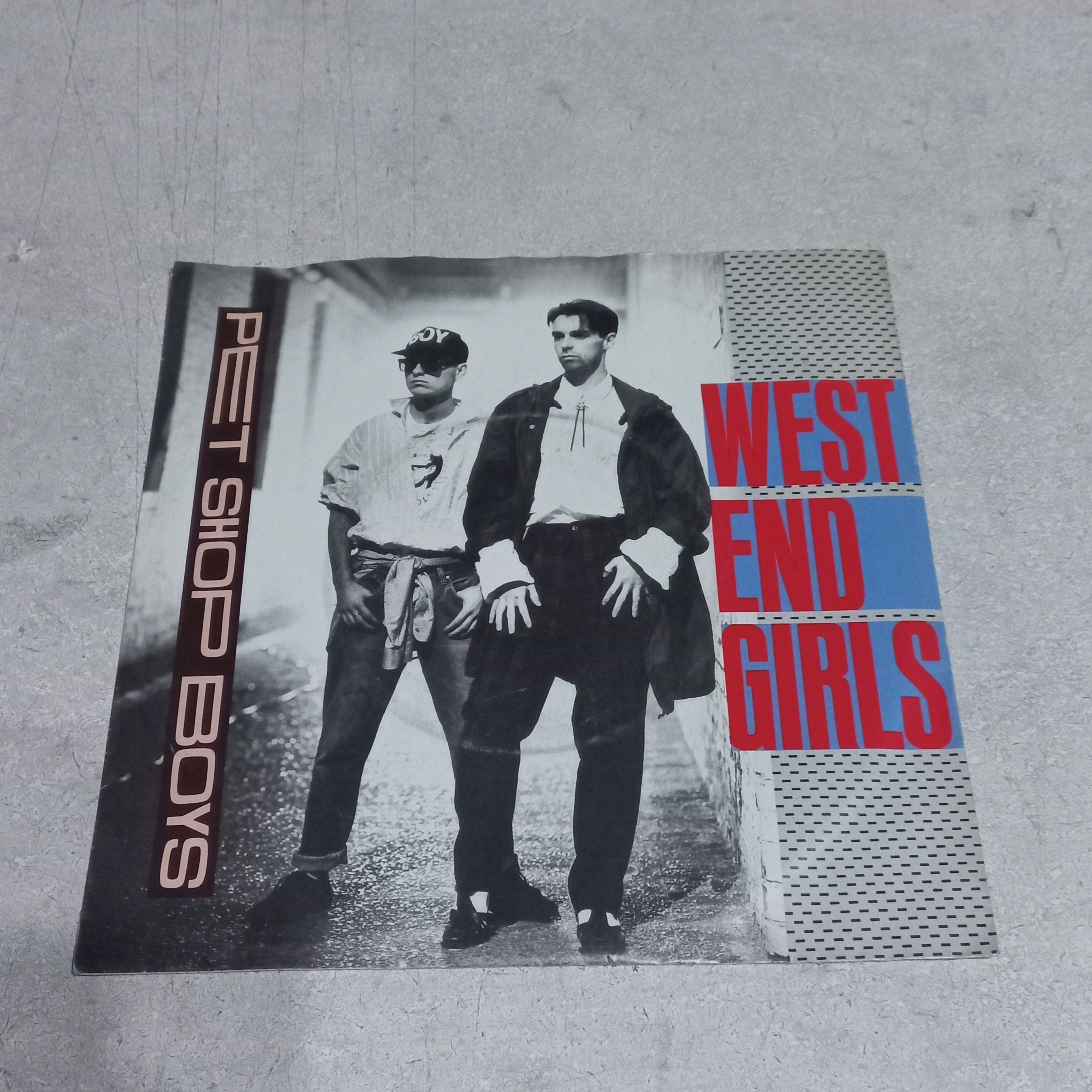 Pet Shop Boys - West End Girls (7'') Simple VG+