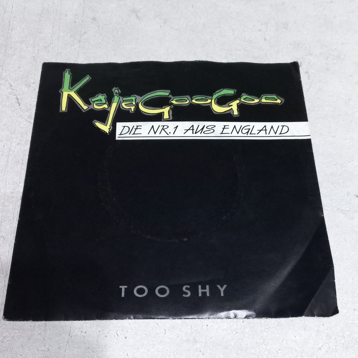 Kajagoogoo - Too Shy (7'') Simple VG+