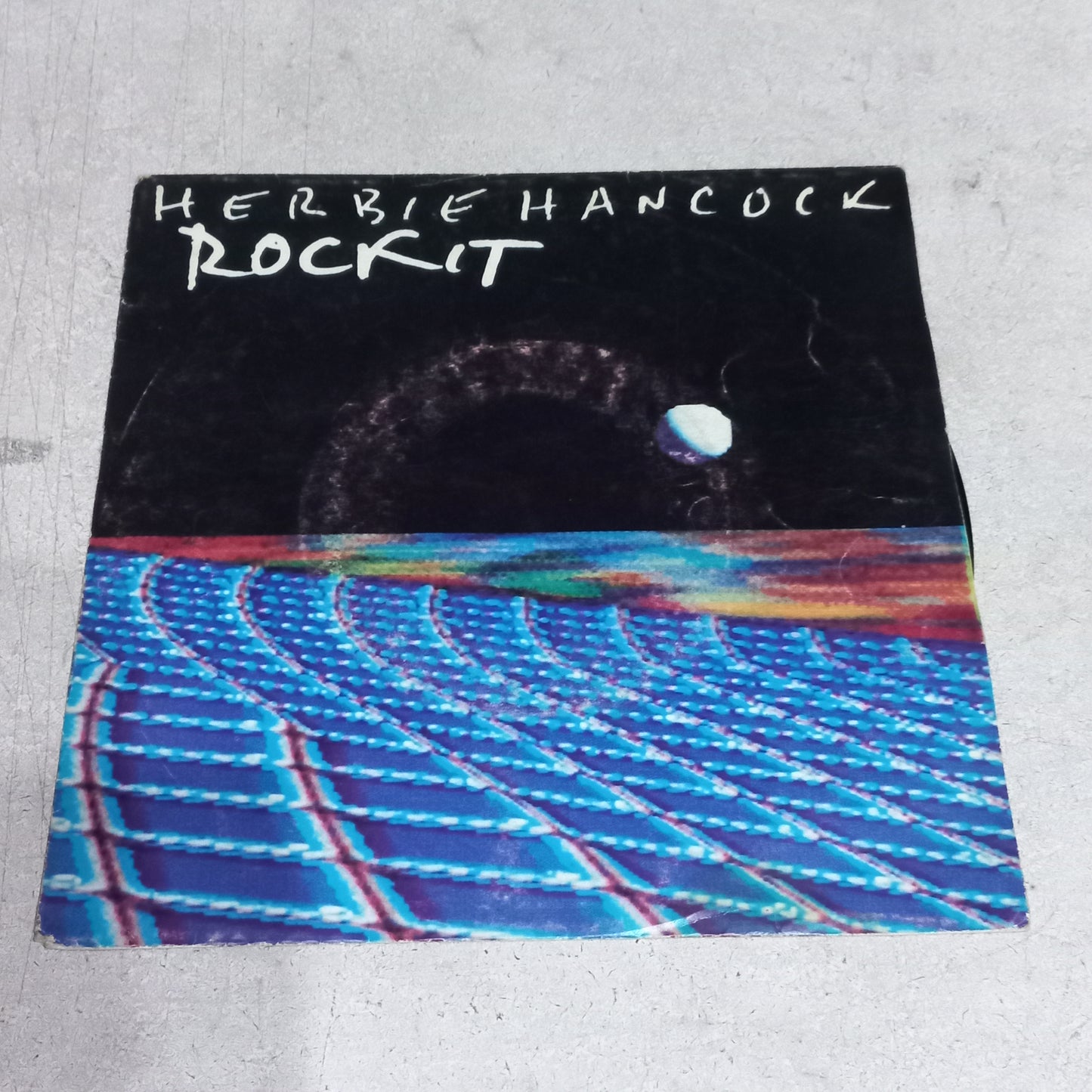 Herbie Hancock - Rockit (7'') Simple VG+