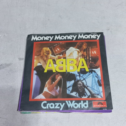 ABBA - Money, Money, Money / Crazy World (7'') Simple VG+