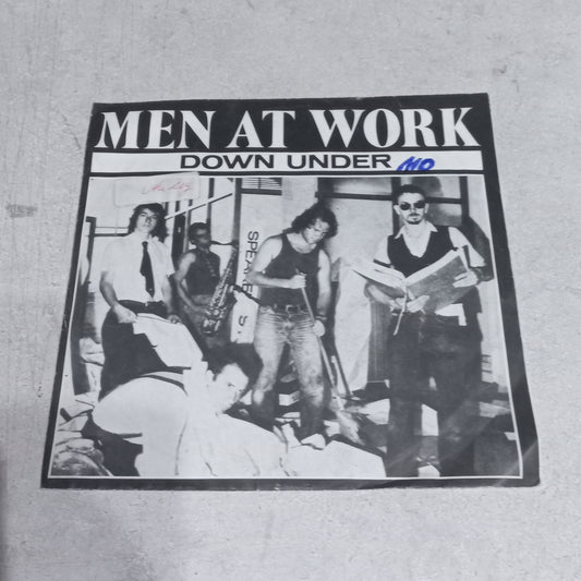 Men at Work - Down Under / Helpless Automaton (7'') Simple VG+