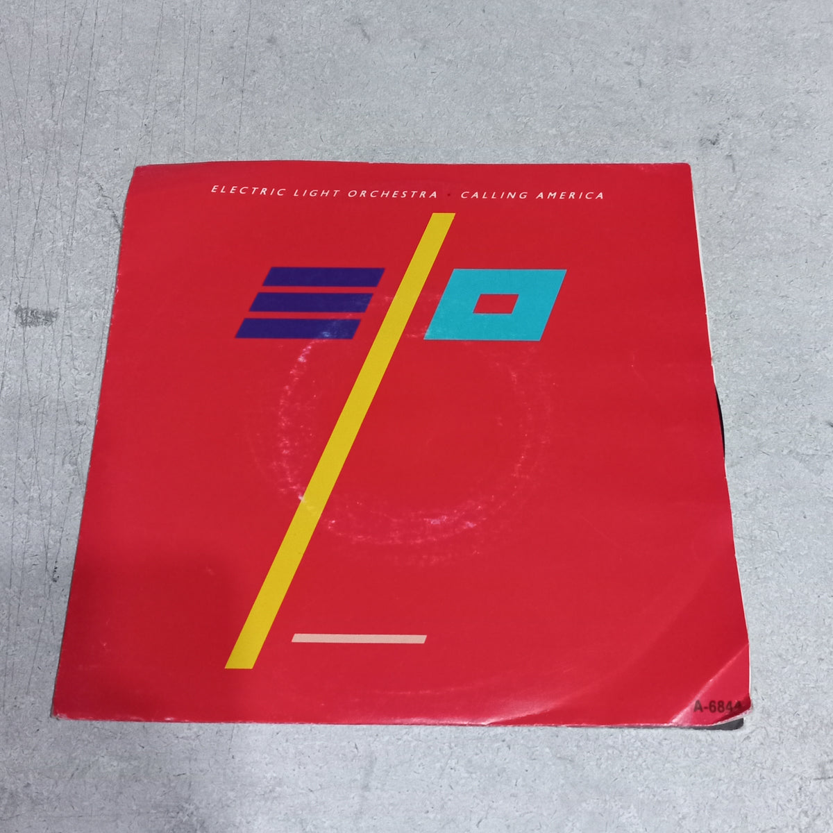 Electric Light Orchestra - Calling America / Caught In A Trap (7'') Simple VG+