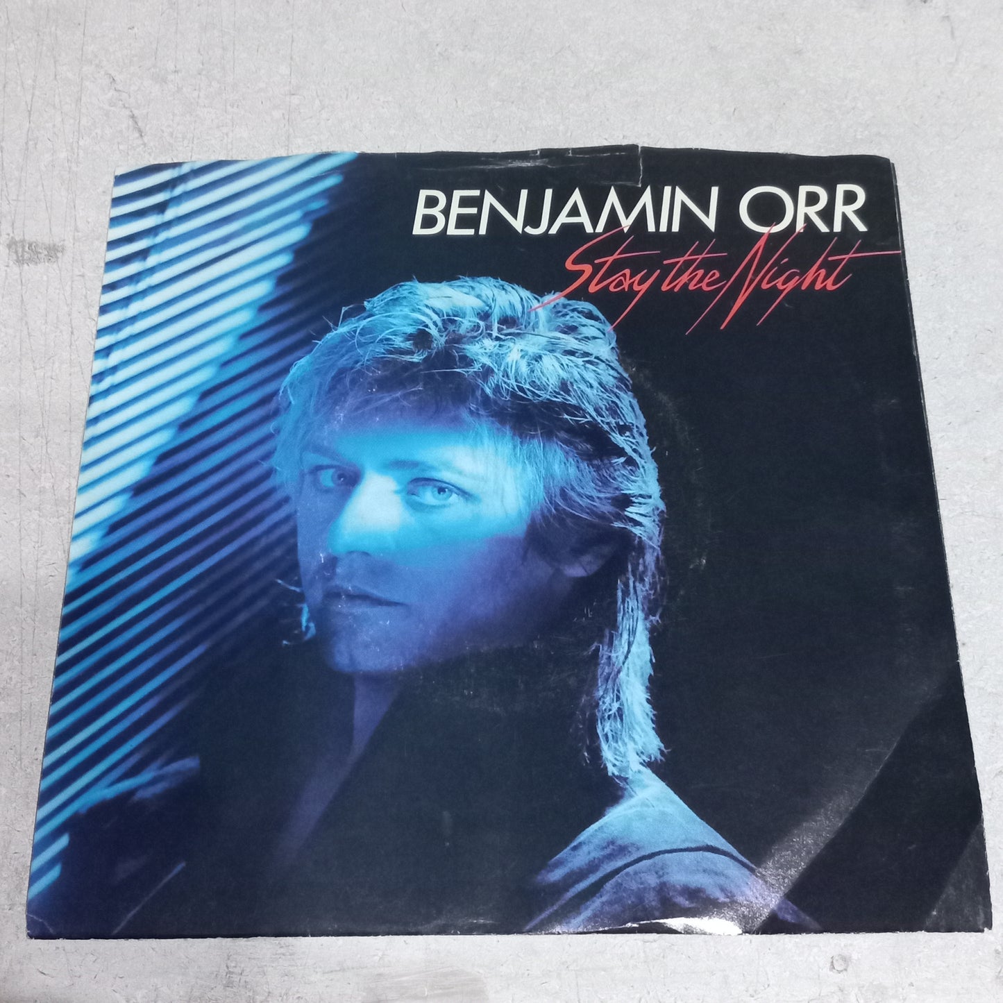 Benjamin Orr - Stay The Night (7'') Simple VG+