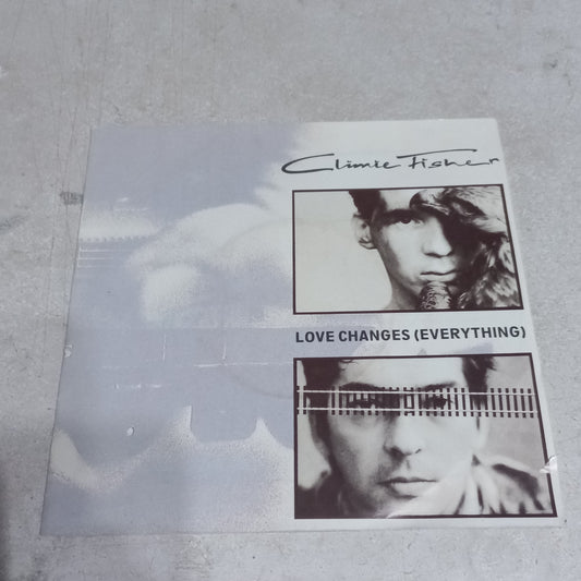 Climie Fisher - Love Changes (Everything) (7'') Simple VG+