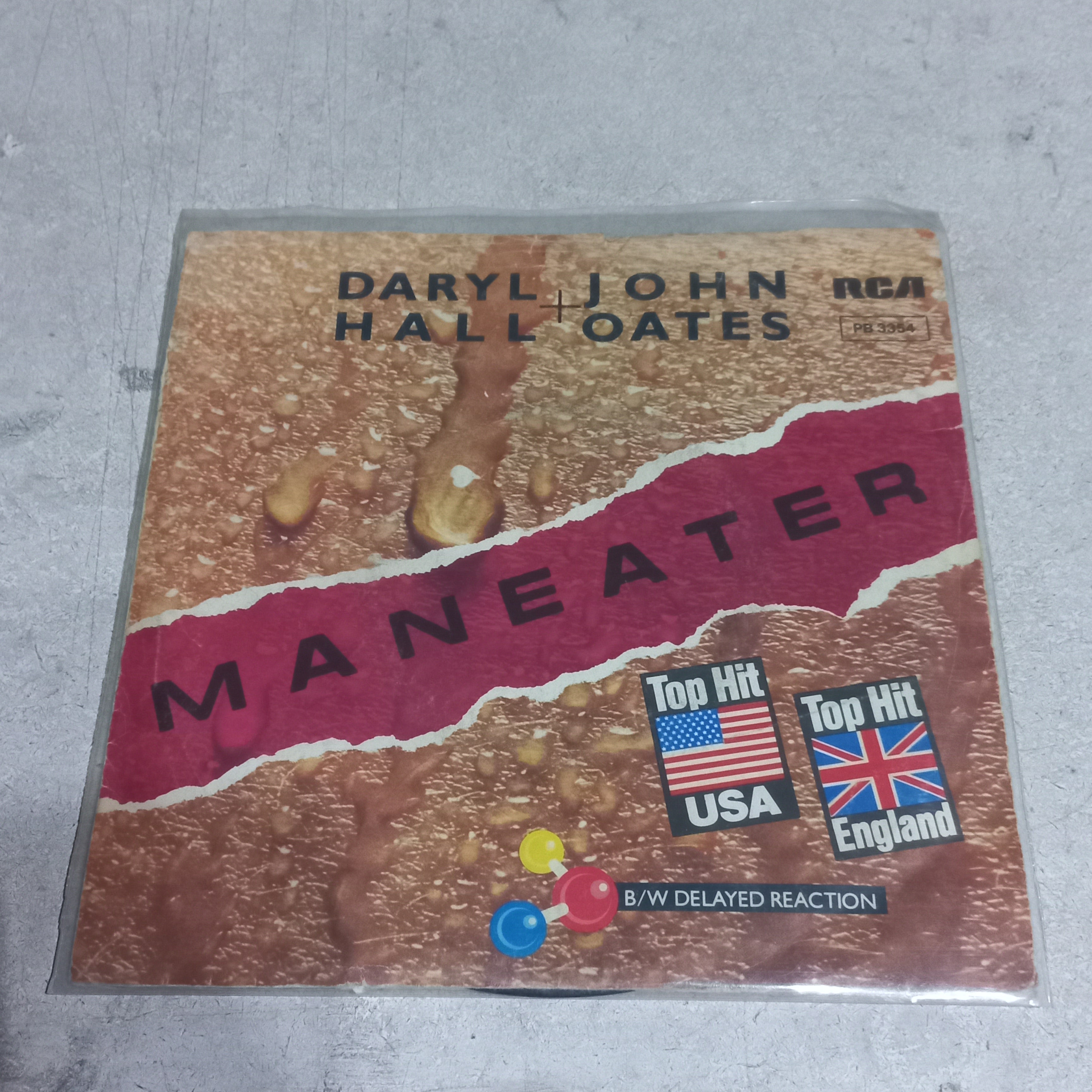 Daryl Hall & John Oates - Maneater (7'') Simple VG+
