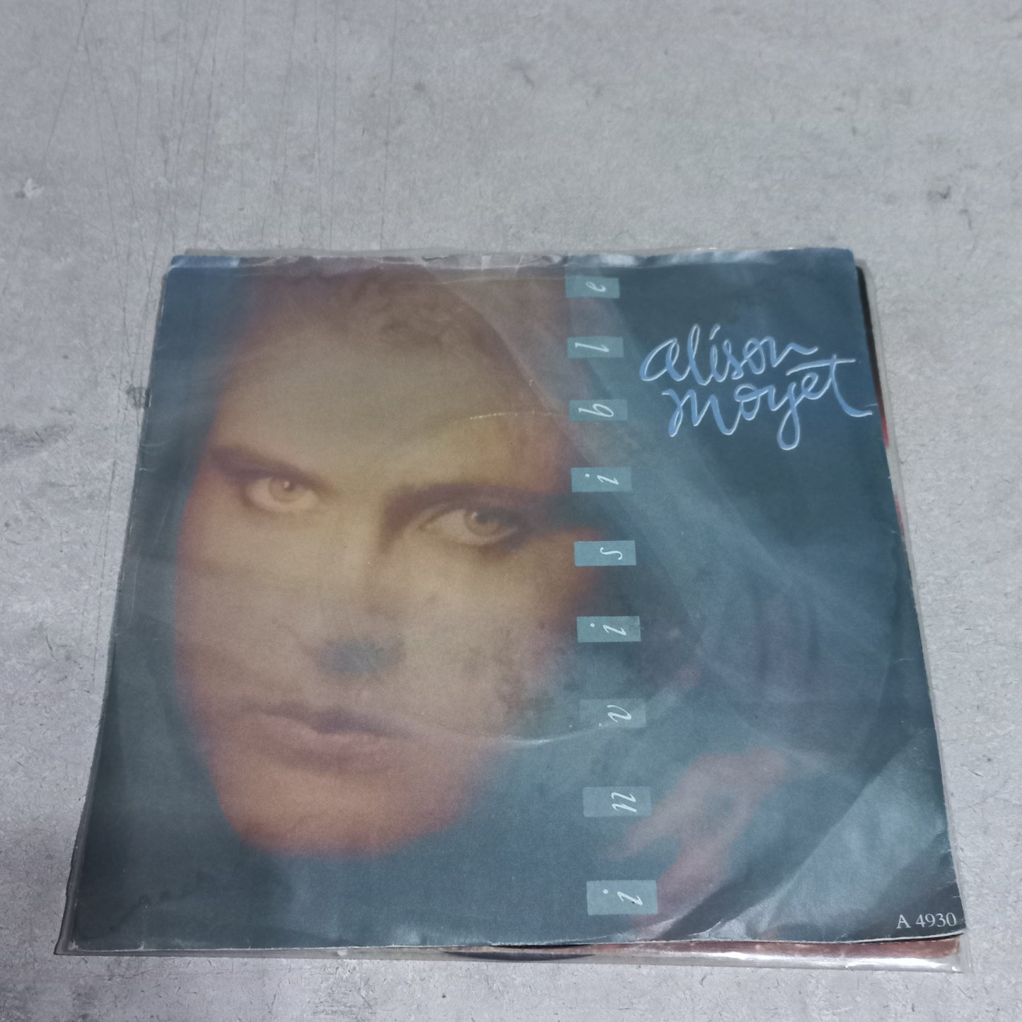 Alison Moyet - Invisible (7'') Simple VG+