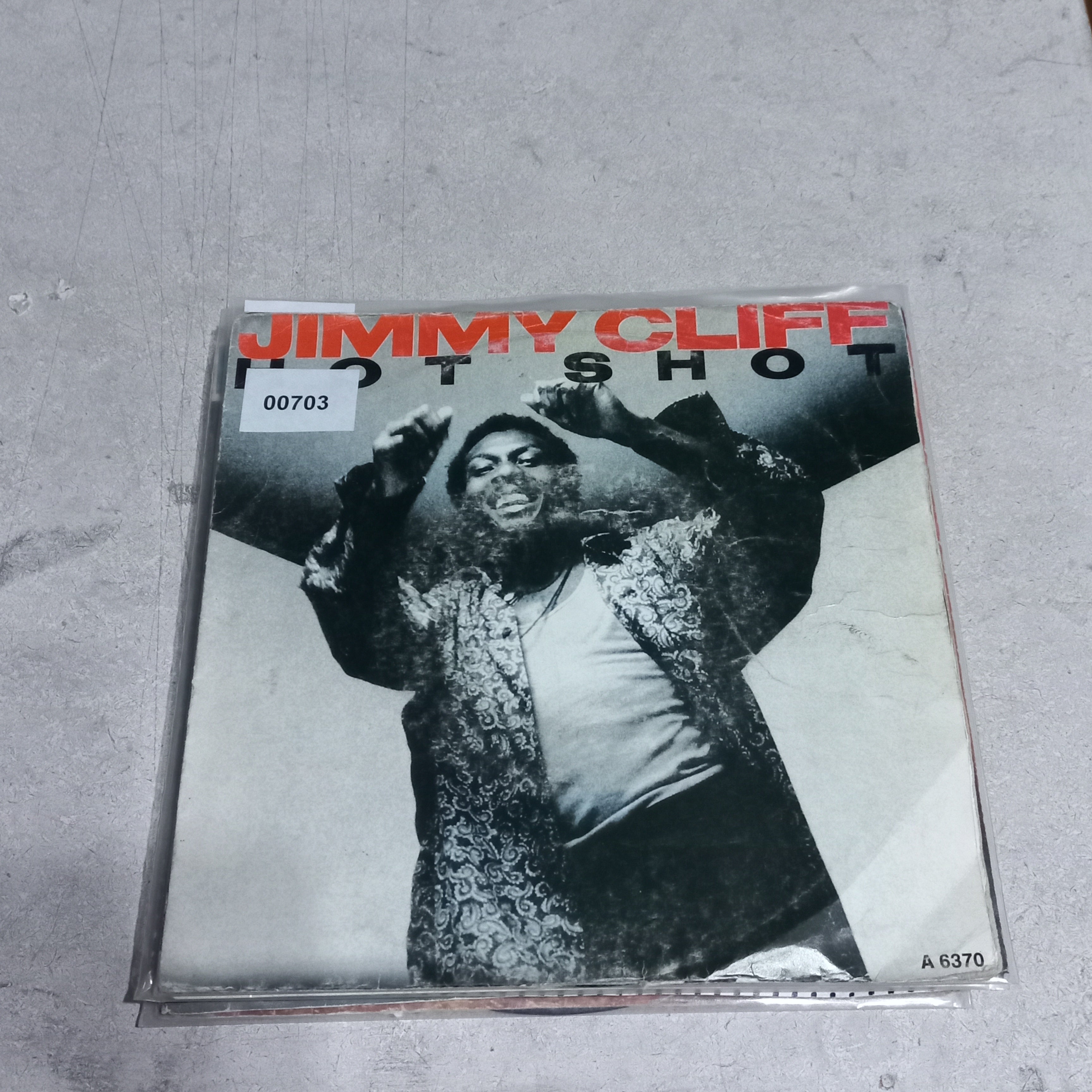Jimmy Cliff - Hot Shot (7'') Simple VG+