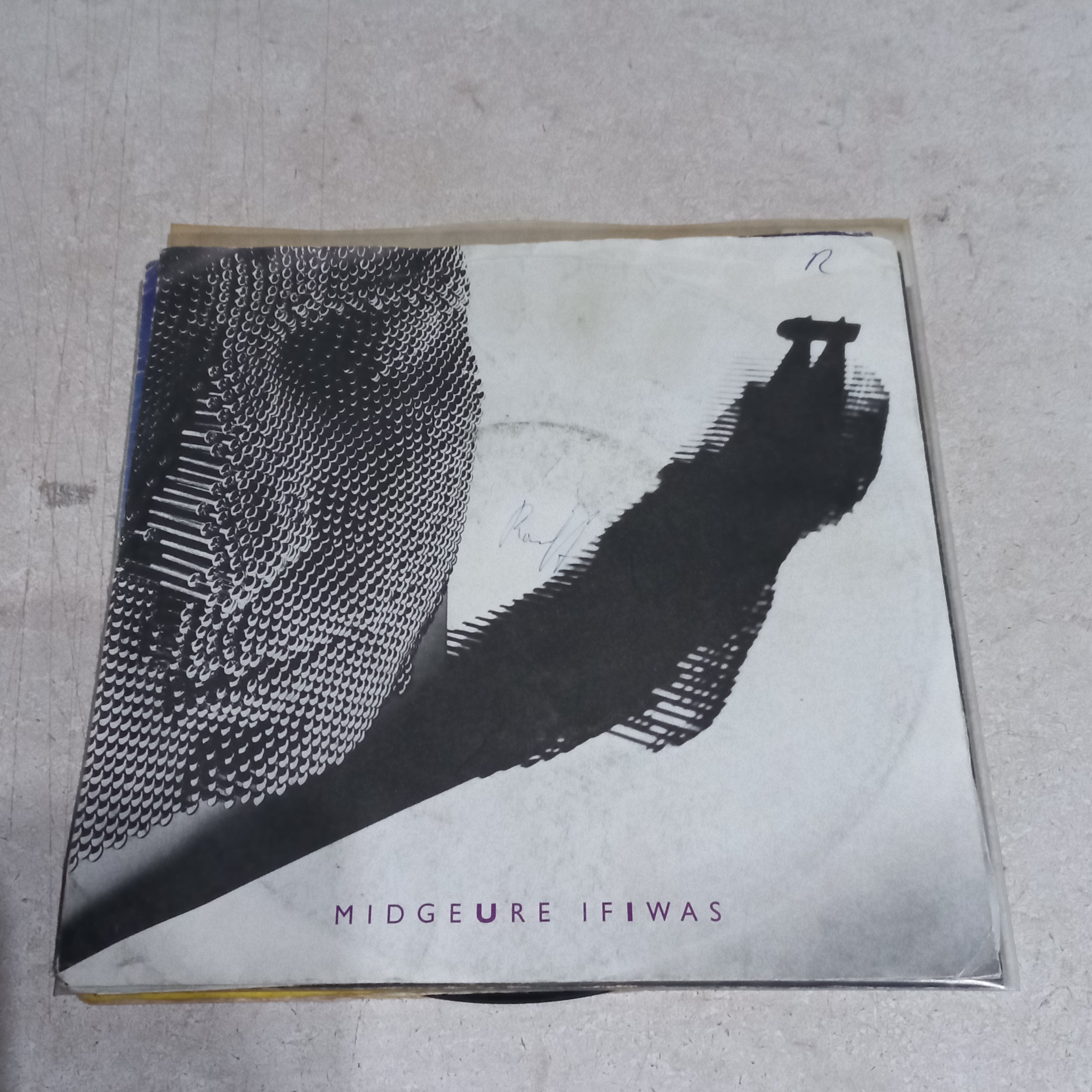 Midge Ure - If I Was / Piano (7'') Simple VG+