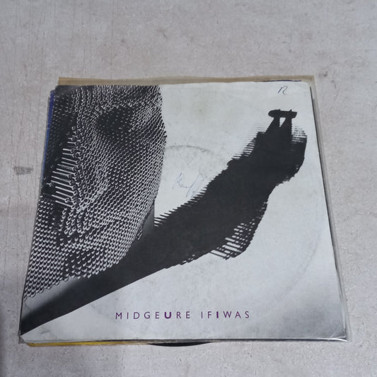 Midge Ure - If I Was / Piano (7'') Simple VG+