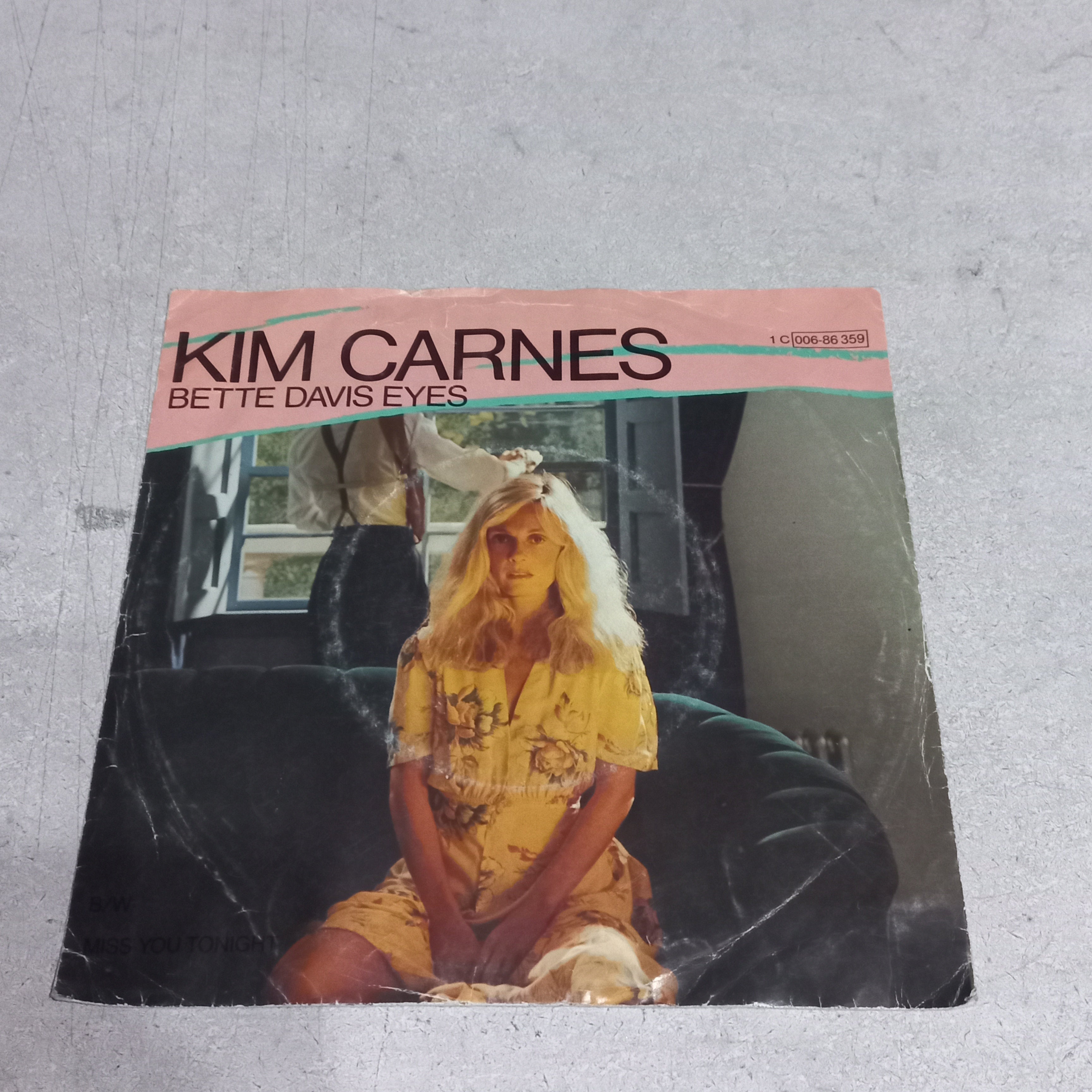 Kim Carnes - Bette Davis Eyes (7'') Simple VG+