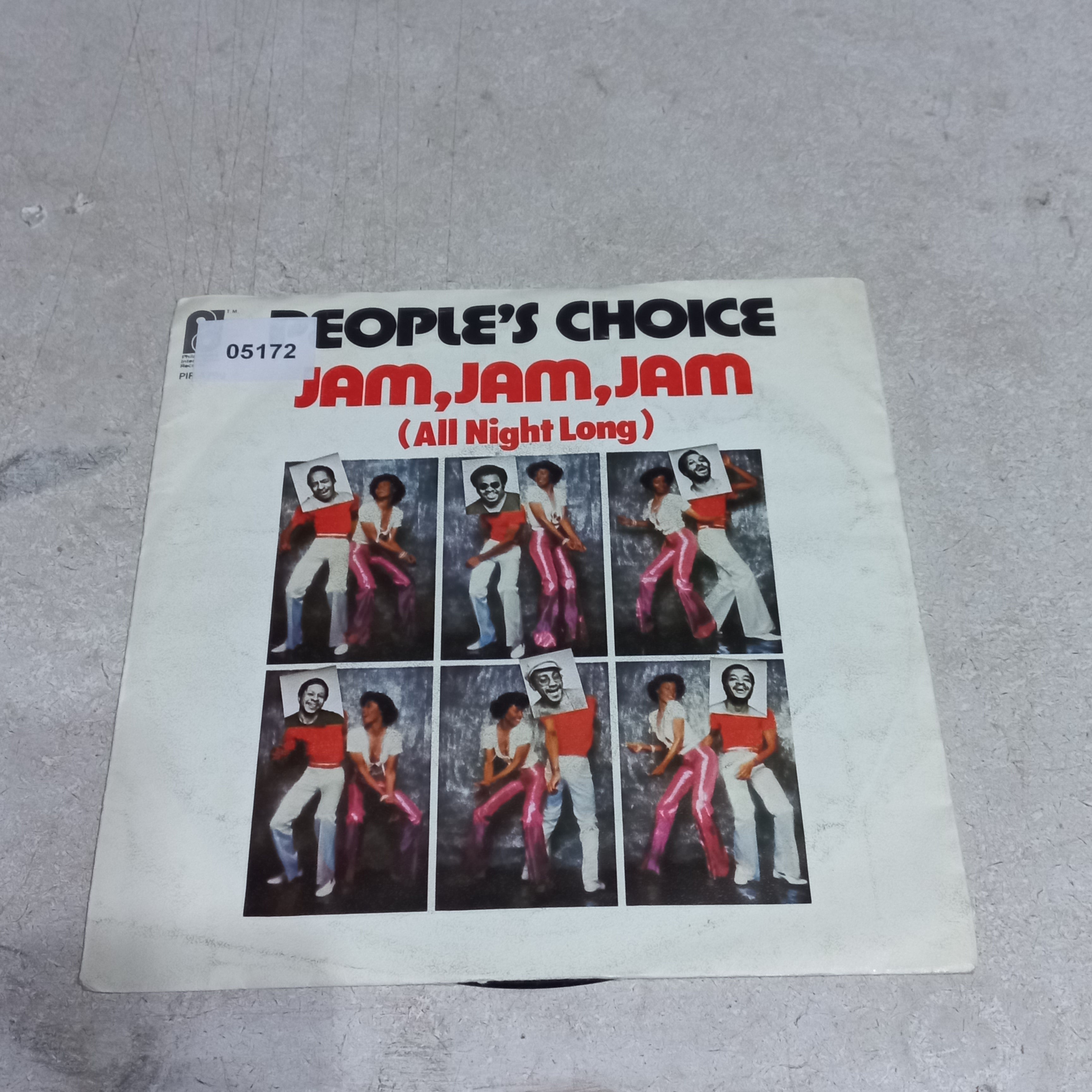 People's Choice - Jam, Jam, Jam (All Night Long) (7'') Simple VG+