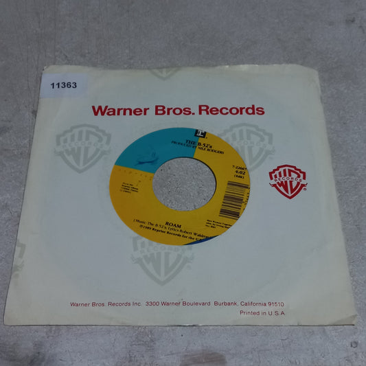 The B-52's - Roam (7'') Simple VG+
