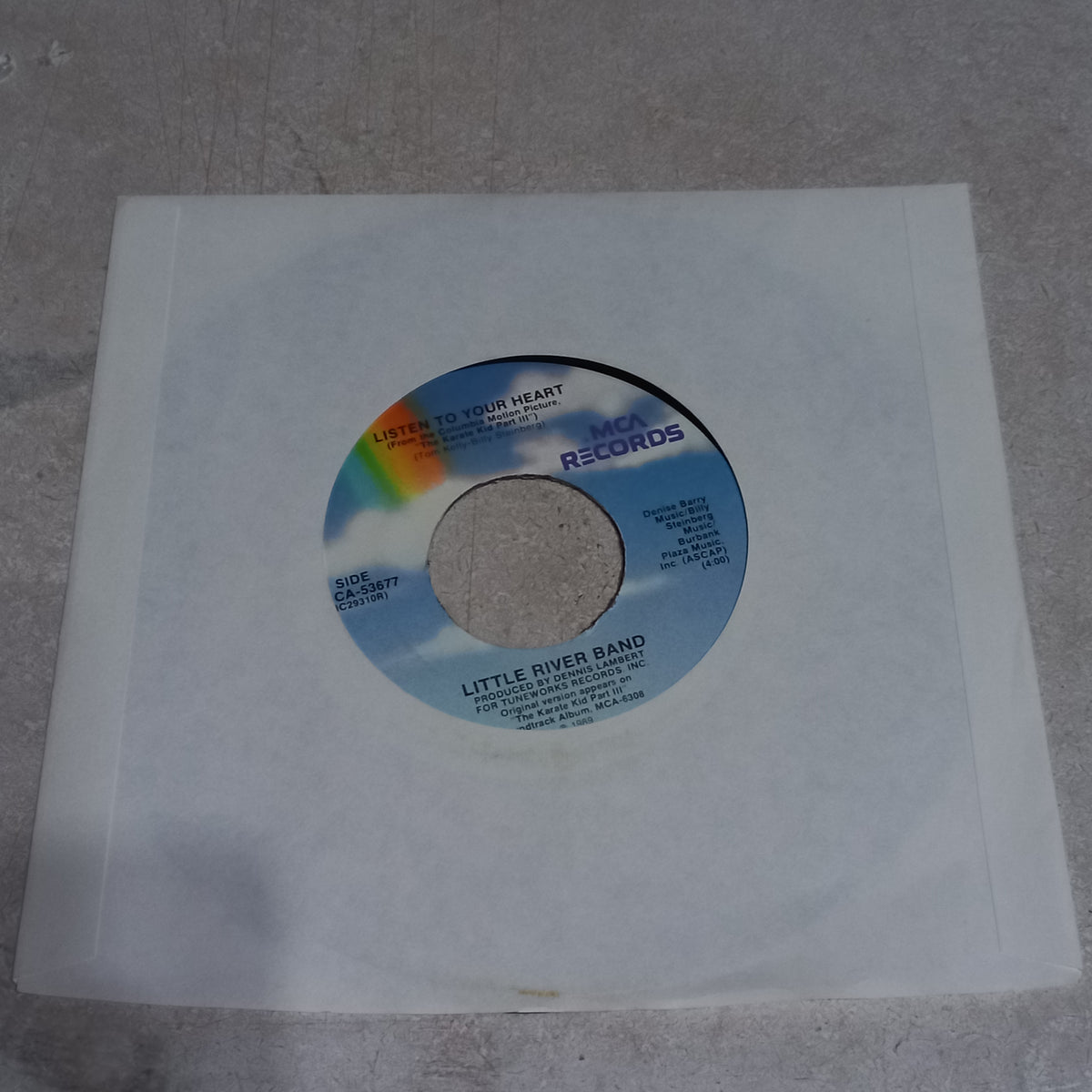 Little River Band - Listen To Your Heart/High Wire (7'') Simple VG+