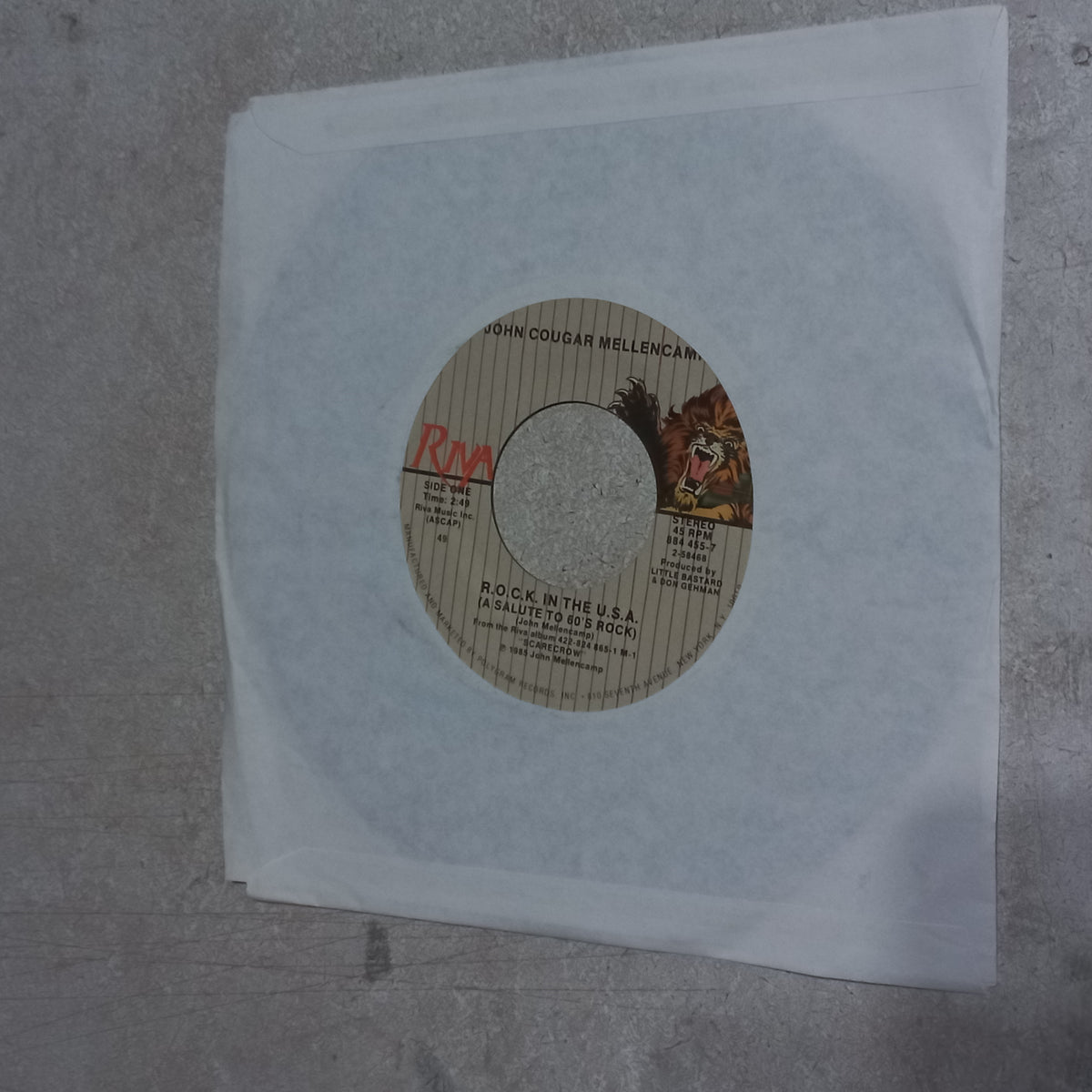 John Mellencamp - Rock in the USA (7'') Simple VG+