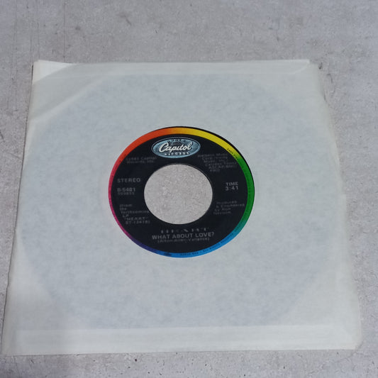 Heart - What About Love (7'') Simple VG+