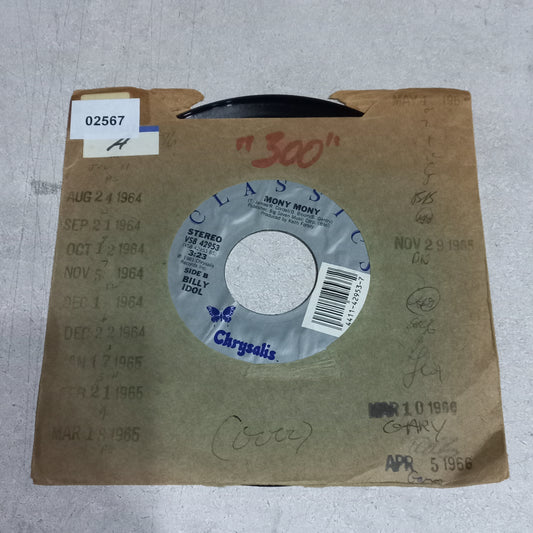 Billy Idol - Hot In The City / Mony Mony (7'') Simple VG+