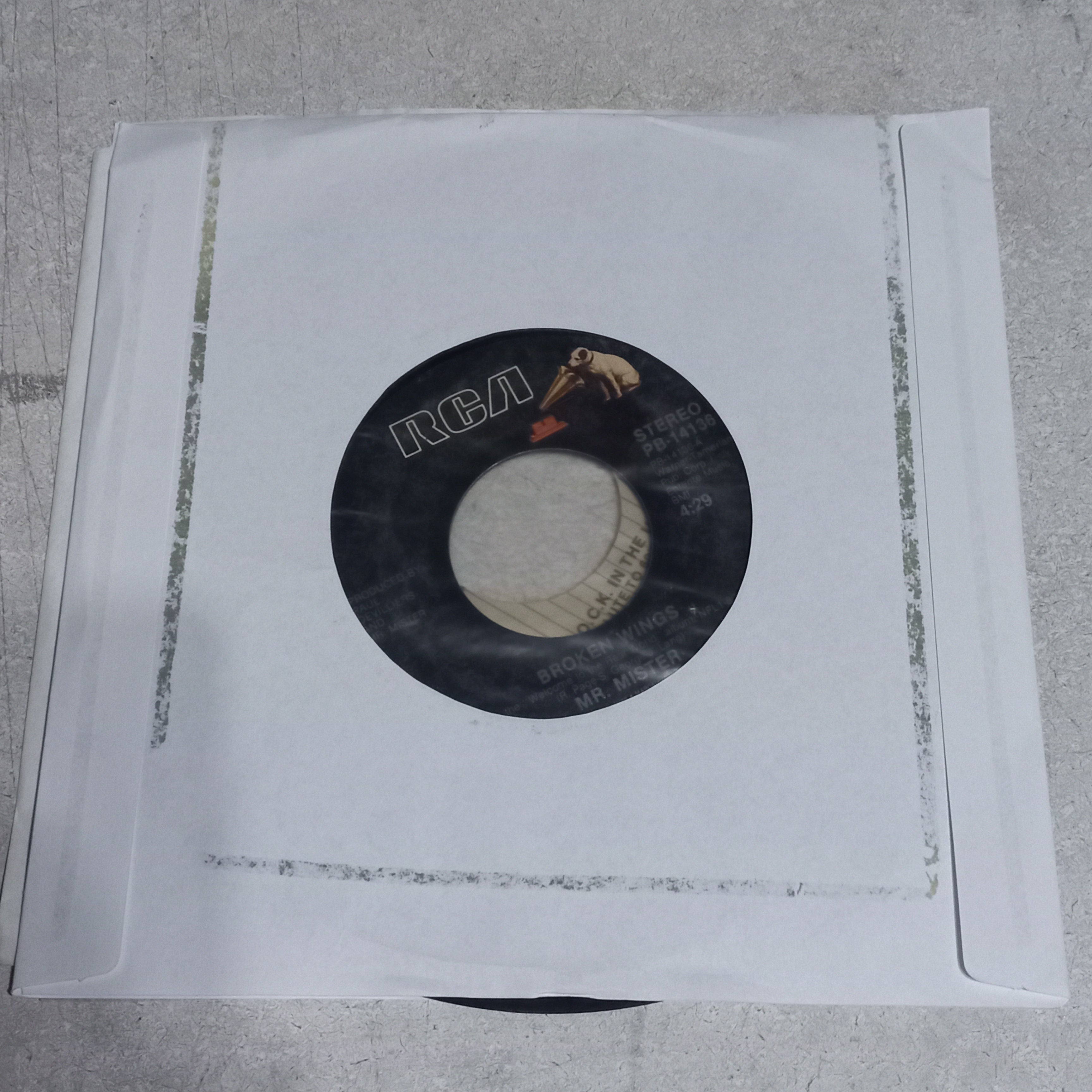 Mr. Mister - Broken Wings / Uniform Of Youth (7'') Simple VG+