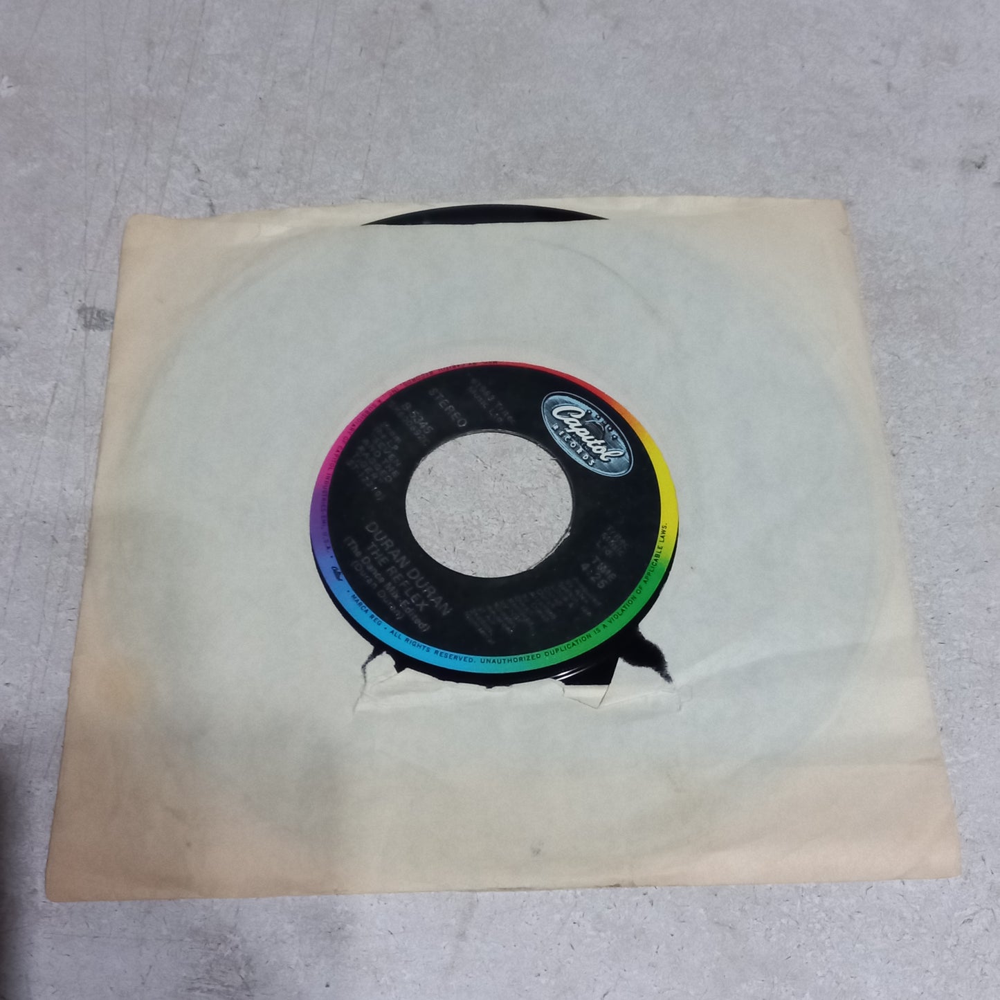Duran Duran - The Reflex (7'') Simple VG+