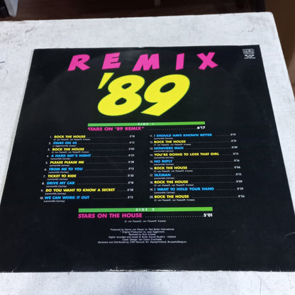 Stars On 45 - Stars On '89 Remix (12") (Red Bullet - RB 12.089) - MAXI VG+ O Nm