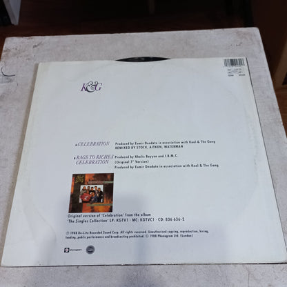 Kool & The Gang - Celebration (S.A.W. Remix) (12") (Club - JABX 78) - MAXI VG+ O Nm