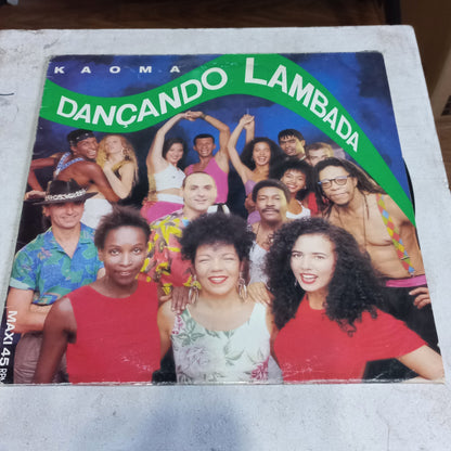 Kaoma - Dançando Lambada (12", Maxi) (CBS, CBS - 655235 6, CBS 655235 6) - MAXI VG+ O Nm
