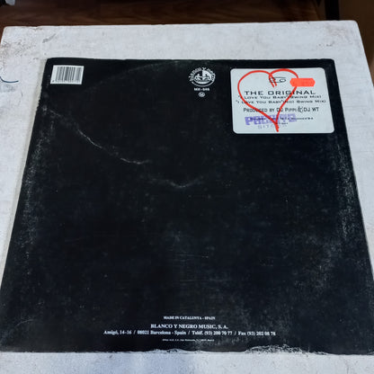 The Original - I Love You Baby (12") (Blanco Y Negro (2) - MX 546) - MAXI VG+ O Nm