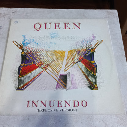 Queen - Innuendo (Explosive Version) (12", Maxi) (EMI, EMI - 052 20 4164 6, 052 2041646) - MAXI VG+ O Nm