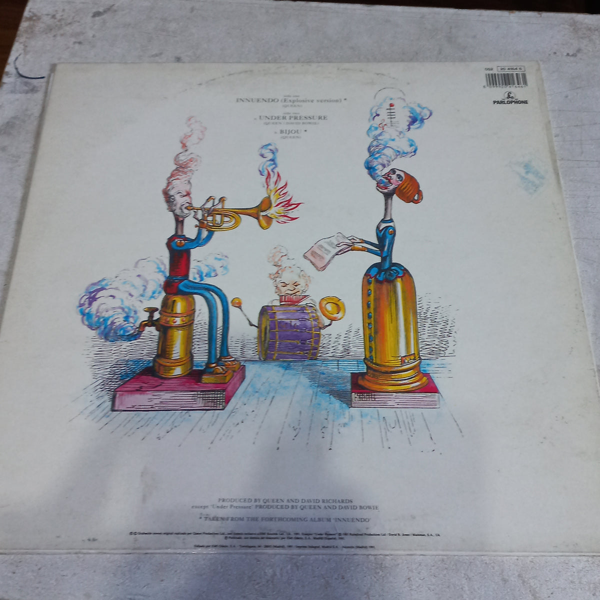 Queen - Innuendo (Explosive Version) (12", Maxi) (EMI, EMI - 052 20 4164 6, 052 2041646) - MAXI VG+ O Nm