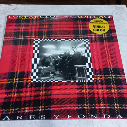 Los Fabulosos Cadillacs Bares y Fondas LP Color Mint