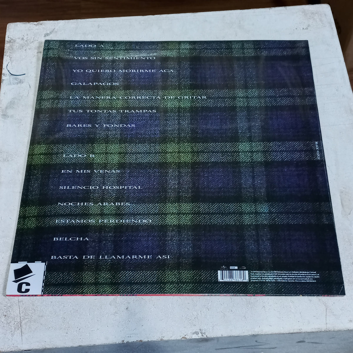 Los Fabulosos Cadillacs Bares y Fondas LP Color Mint