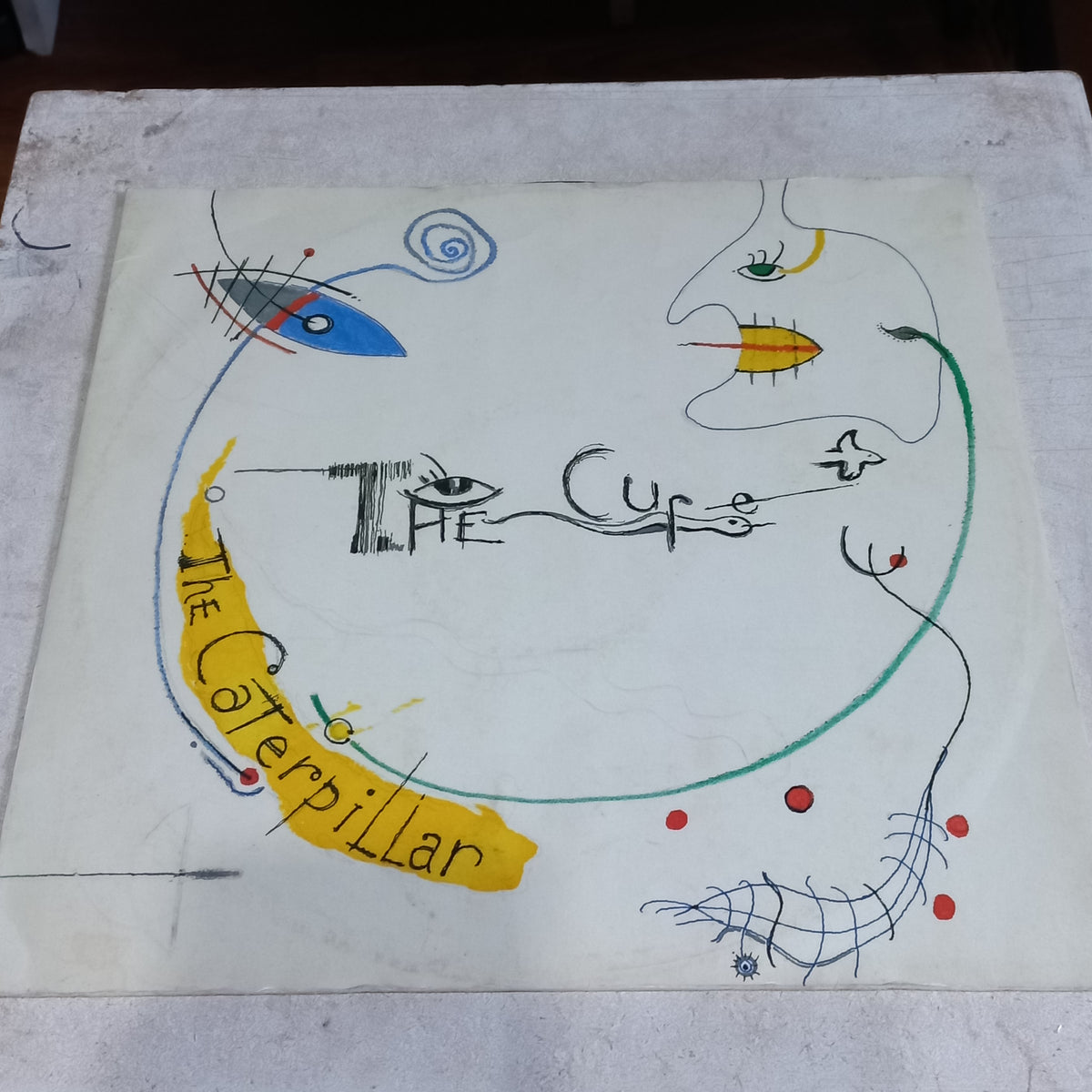 The Cure - The Caterpillar (12", Single, Glo) (Fiction Records - FICSX 20) - MAXI VG+ O Nm