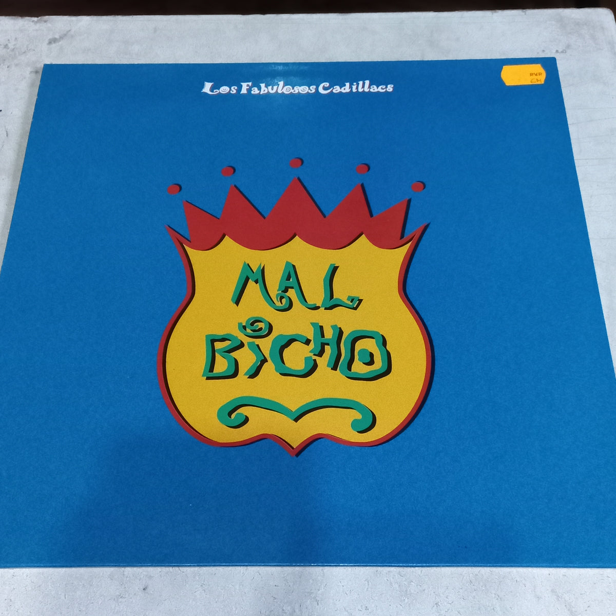 Los Fabulosos Cadillacs - Mal Bicho (12", Maxi) (CBS/Sony - COL 661472 6) - MAXI VG+ O Nm