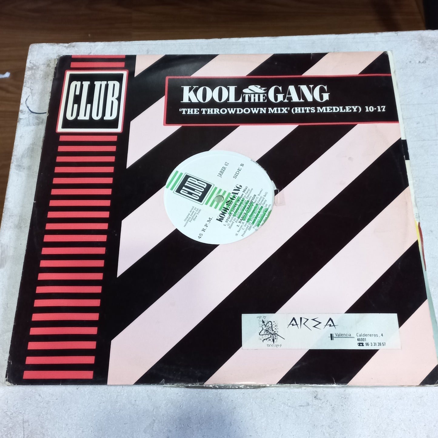 KOOL AND THE GANG MEGAMIX MAXI 12" SECOND HAND VG+ O NM