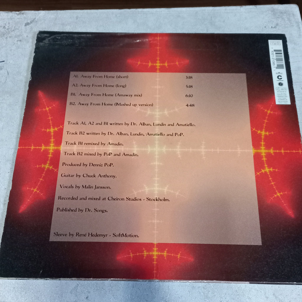 Dr. Alban - Away From Home (12") (Cheiron - 74321 21385 1) - MAXI VG+ O Nm