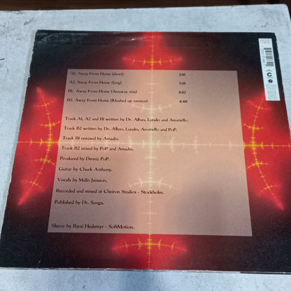 Dr. Alban - Away From Home (12") (Cheiron - 74321 21385 1) - MAXI VG+ O Nm