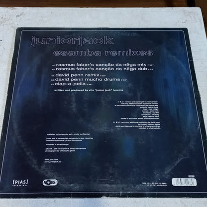 Junior Jack - E Samba (Remixes) (12") ([PIAS] Recordings, Noise Traxx - PIASB 107 R, 941.0107.131) - MAXI VG+ O Nm
