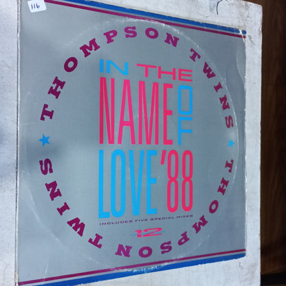 Thompson Twins - In The Name Of Love '88 (12", Single) (Aris - MAXI VG+ O Nm